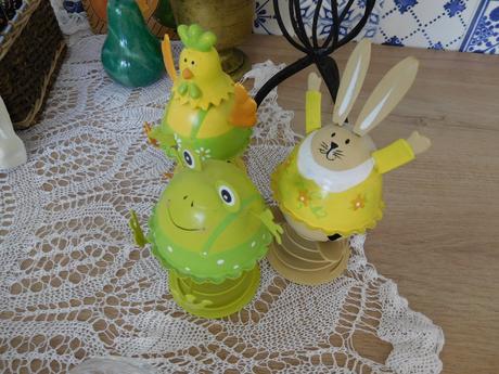 Plechové zvonce veľkonočný motýv,, 