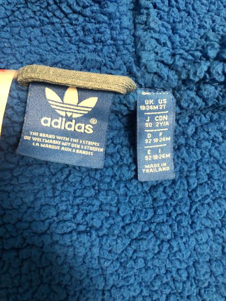 Teplá mikina adidas, adidas,92