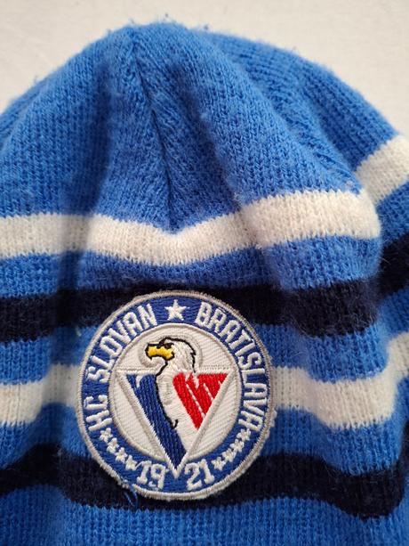 Pletená čiapka hc slovan, 