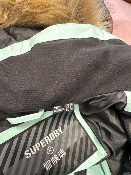 Lyžiarska bunda superdry, superdry,m