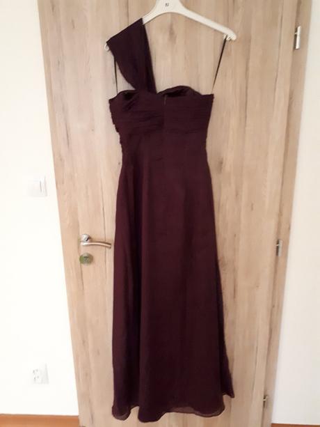 Šifónové spoločenské šaty 38-40, 38