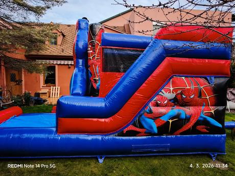 Skákací hrad spider-man, 