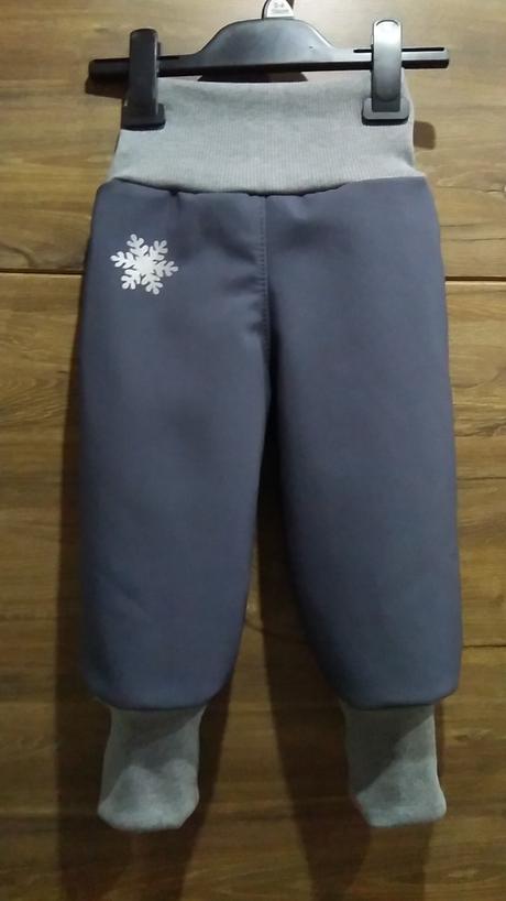 Zimné softshellky s barancekom, 62 - 152