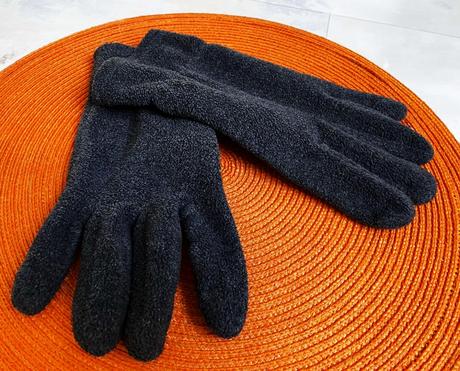 Hrubšie flisové rukavice, l