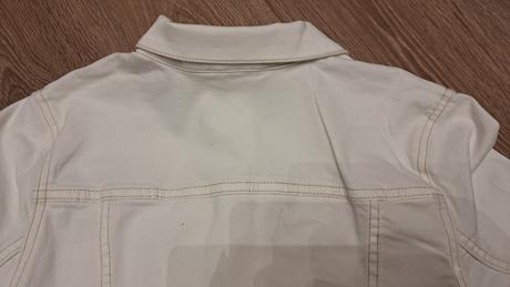 Biela riflovka, h&m,170