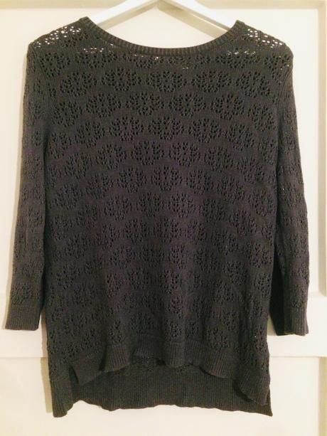 Sedy pulover so zipsom, h&m,m