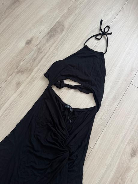 Čierne letne šatky, xs