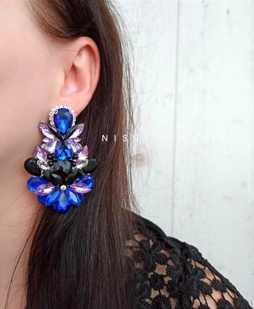 Farebné náušnice,