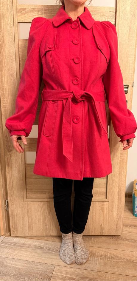 Nadherny fuchsiovy kabat, next,xxl