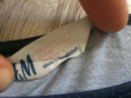 Tričko hviezda 2-4 roky, h&m,104