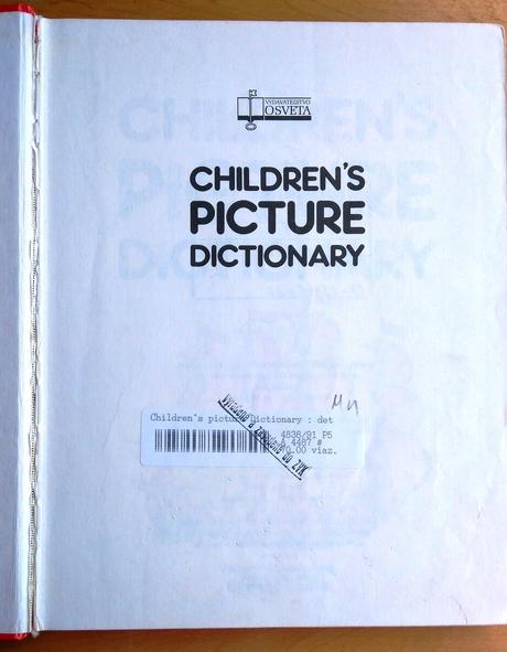 Children's picture dictionary,