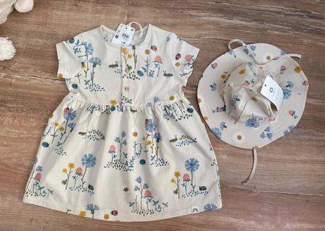 Luka šaty a klobuk, lindex,80