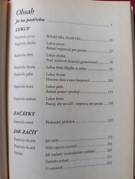 Bohatý táta chudý táta, 