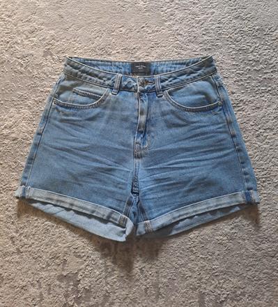 Riflové šortky vero moda, vero moda,s
