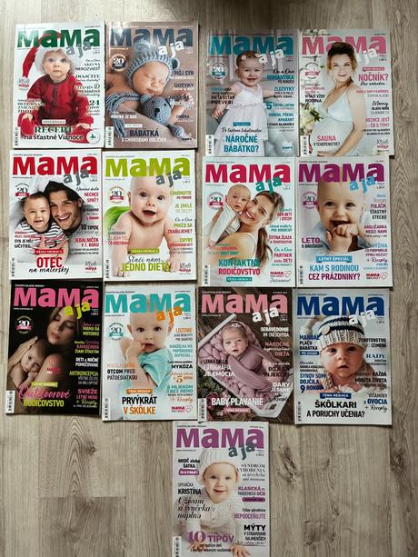 Časopisy mama a ja,