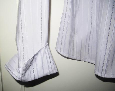 Košeľa - strieborný pásik, rozmer v popise,