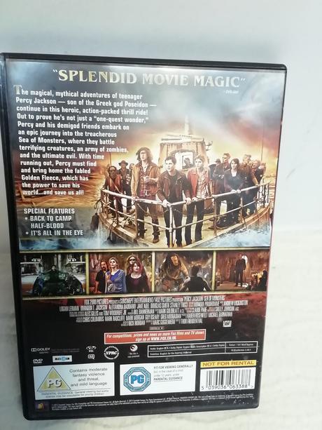 Dvd percy jackson in english sp21,