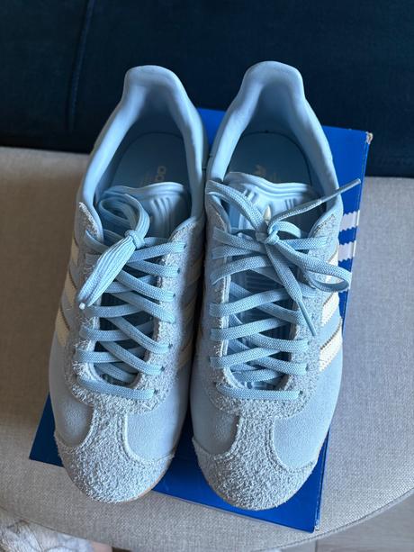 Bledomodré tenisky 38 2/3, adidas,38