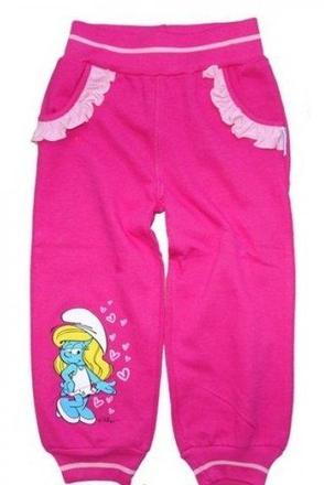 Tepláčiky šmoulinka ružové sm9, disney,110