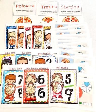 Zlomky - 30 strán pomôcok,