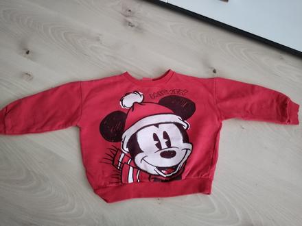 Mikina vianoc. , mikulasska 86- 104, pisana je 104, disney,104