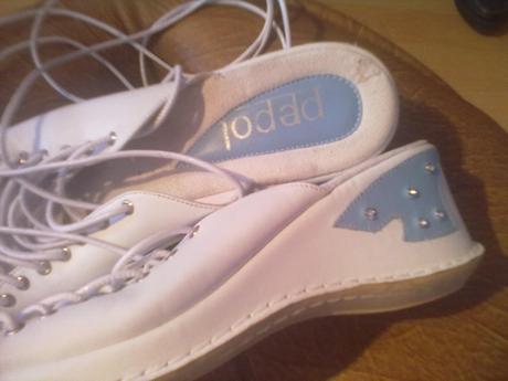 Ortopedicke topanky biele, 40