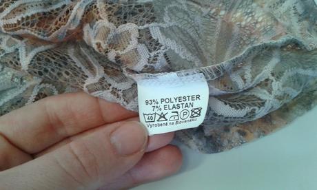 Spoločenská čipkovaná blúzka, 44