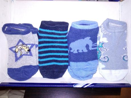 Ponožky nízke 4x, 23