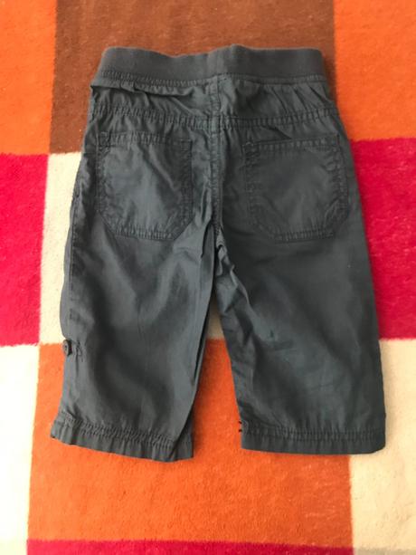 Nohavice,mozu byt z nich aj šortky,v. 6-9 m,z.f&f, f&f,74