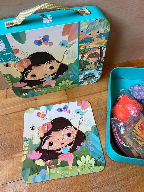 Janod puzzle v kufriku, 