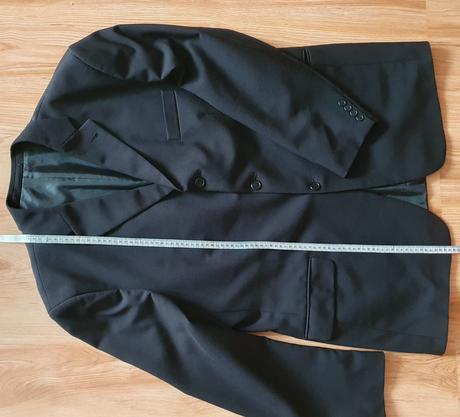 Čierne sako xxl, 58
