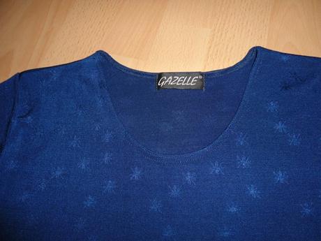 Tmavomodre tricko, s