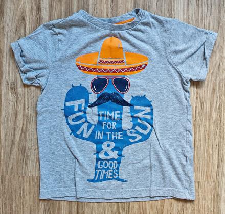 Tričko kaktus 5-6r, f&f,116