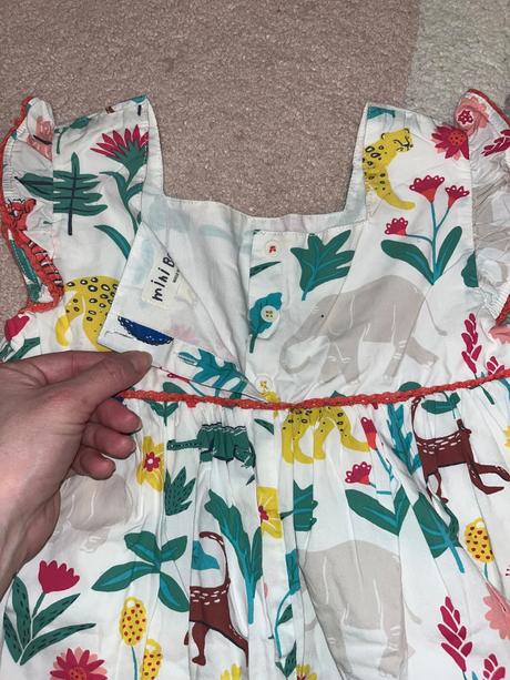 Detské šaty, mini boden,116