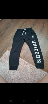 Čierne dievčenské tepláky, f&f,116