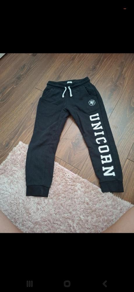 Čierne dievčenské tepláky, f&f,116