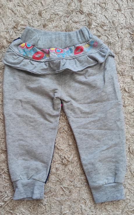 Teplaky s riflovym vzhladom, s volanom, 86