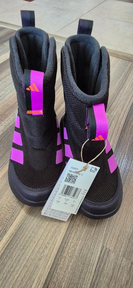 Nové, nepremokavé čižmy adidas, unisex, veľ.31, adidas,31