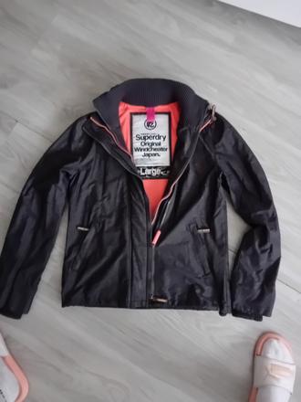 Dámska turisticka vetrovka, superdry,l
