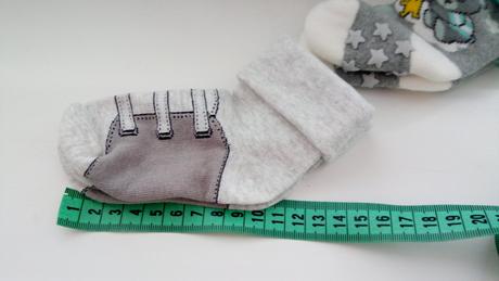 Oteplené protišmykové ponožky 6/12 mesiacov a iné, 23