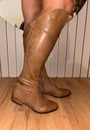 Kožené čižmy victim, 36