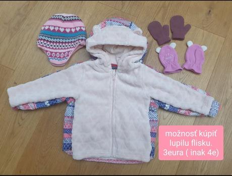 Bunda 86 ciapka rukavice, 86–98