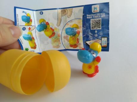 5 hrochov z kinder vajíčok,