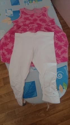 Šaty s leginami 86/92, lupilu,86