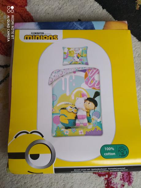 Detske obliečky minions, šírka (cm): 140,dĺžka (cm): 200