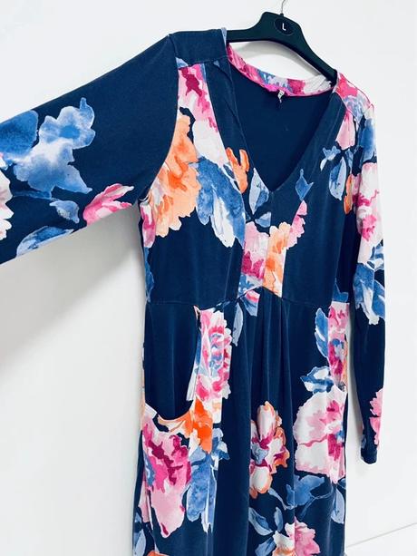 Kvetinové šaty joules s britským šarmom uk 14, xl