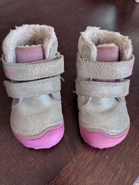 D.d.step zimné topánky barefoot 073 v.20, d.d.step,20