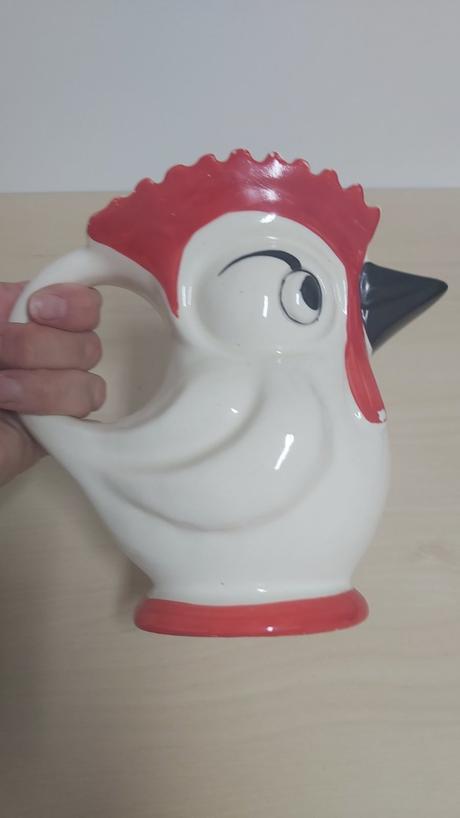 Retro keramický kohút made in czechoslovakia, 