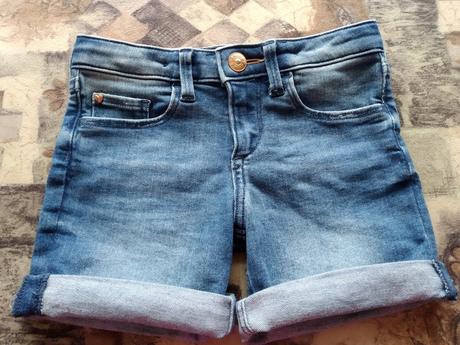 Riflové kraťasy, h&m,104