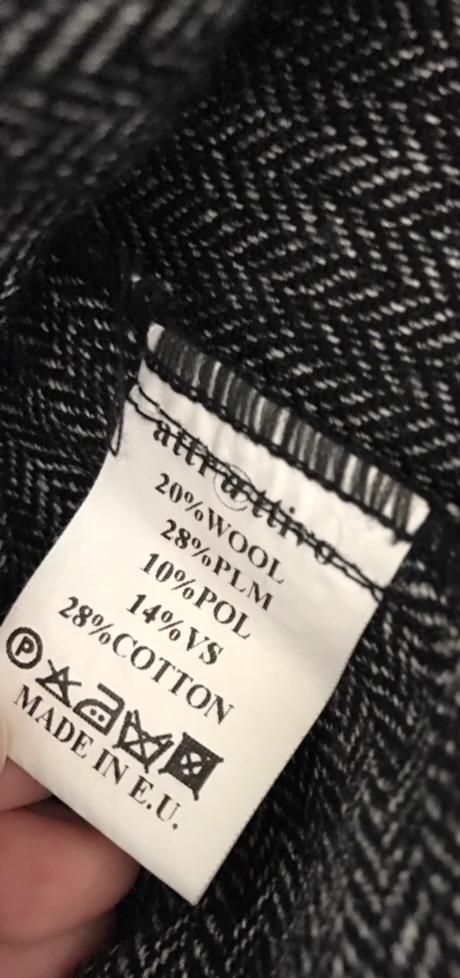 Sukňa s attrativo šedočierna zimná, mohito,s